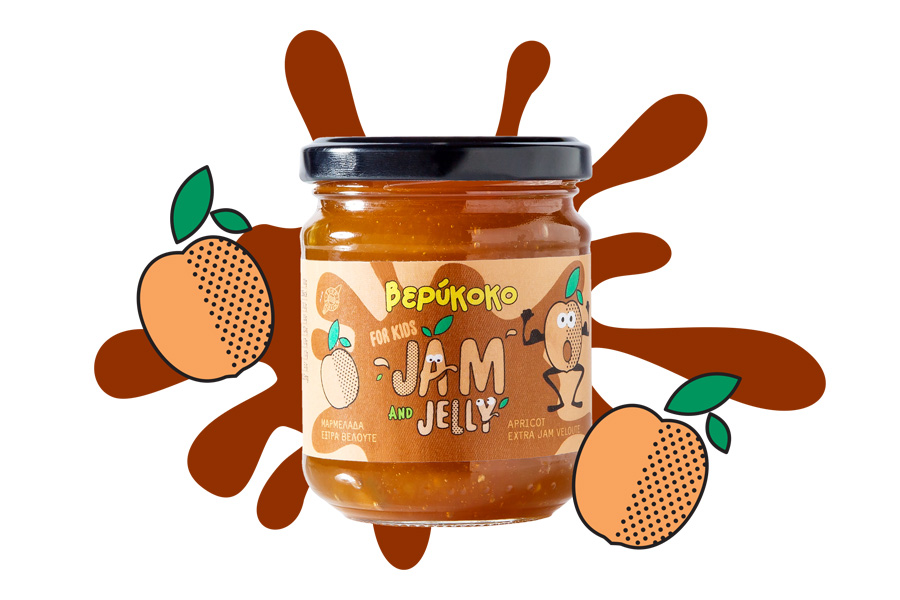 Apricot Extra Jam for Kids