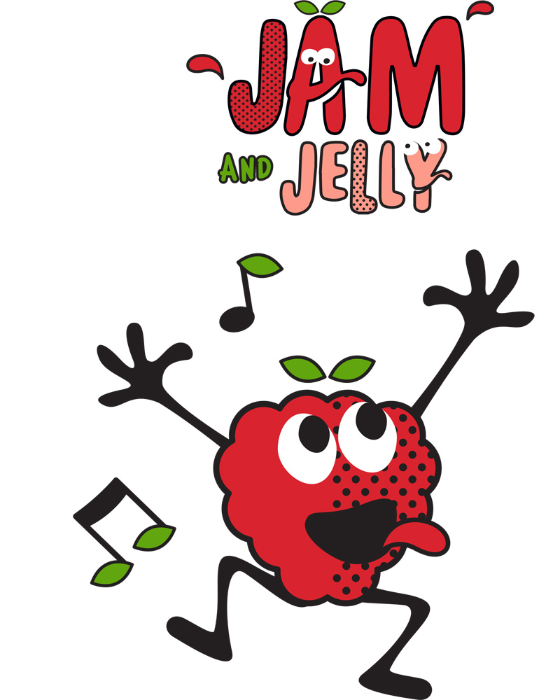 Raspberry Extra Jam for Kids