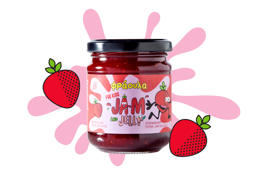 Strawberry Extra Jam for Kids