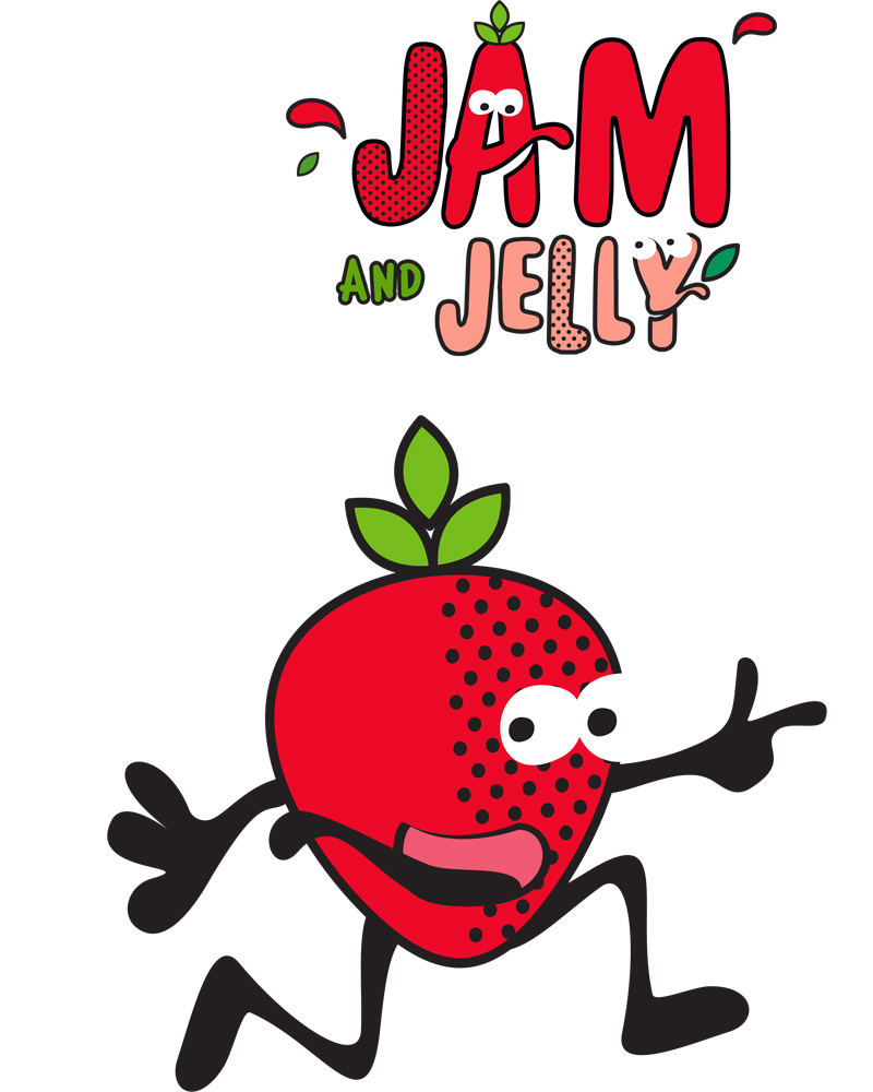 Strawberry Extra Jam for Kids